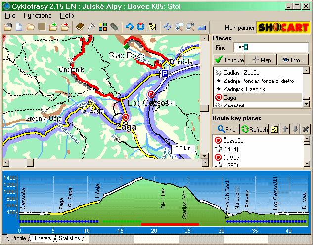 Preview of Cyklotrasy