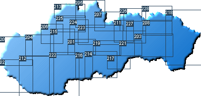 Klad list� slovensk�ch map